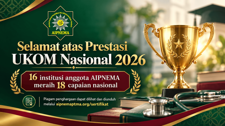 AIPNEMA Apresiasi Prestasi Institusi Anggota pada Uji Kompetensi Nasional 2026: 16 Institusi Raih 18 Capaian Nasional