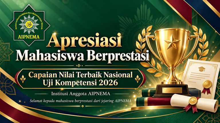 50 Mahasiswa Institusi Anggota AIPNEMA Torehkan Prestasi Nilai Terbaik Nasional pada UKOM 2026